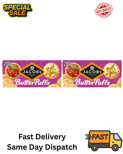 Jacob butter puffs crackers - butter,