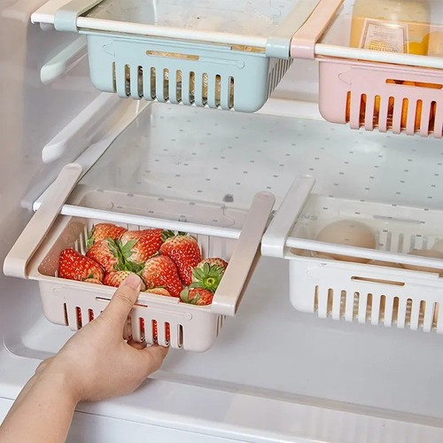 Pink expandable fridge - pink,