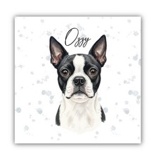 Boston Terrier Personalised