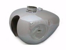 For BSA Goldstar Catalina Trials 2 Gallon Aluminium Fuel Tank + Filler Cap S2u