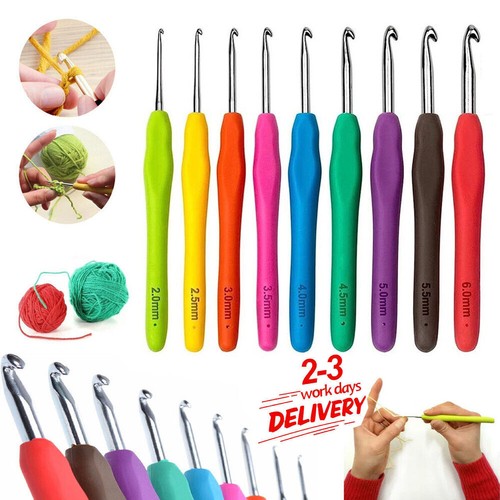 Crochet hooks set - set, grip