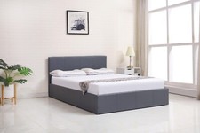 OTTOMAN STORAGE LEATHER BED