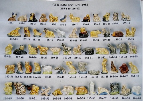 Wade whimsies 1971 1984 - wade, all