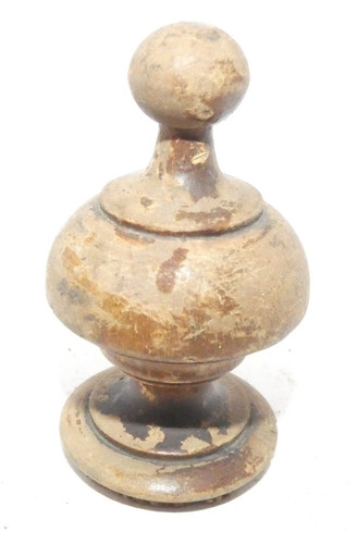 Antique wooden finial - , (ml876)