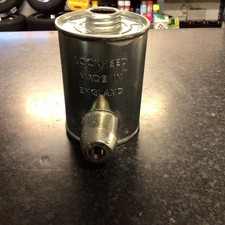 MG MIDGET 1275 1500 GMC151 NEW OLD  STOCK  ROUND METAL BRAKE MASTER CYLINDER CAN