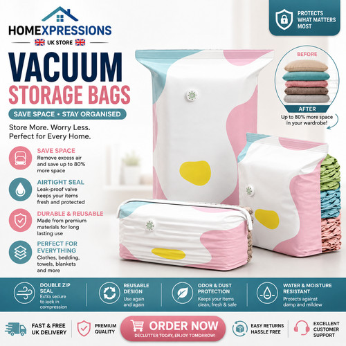 Pump vacuum storage bags - no,