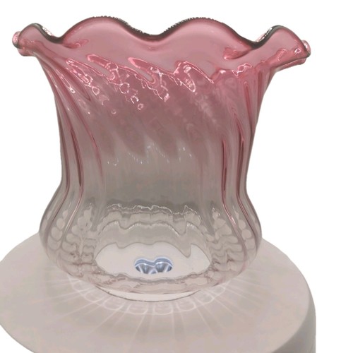 Vintage cranberry pink glass - pink,
