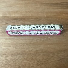 Vintage Foldaway Fan "Keep