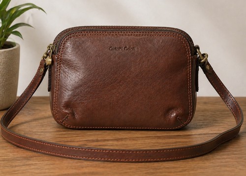 Gianni conti small brown - small,