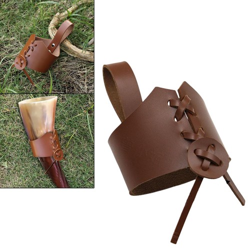 Drinking mug case leather - mug, ox