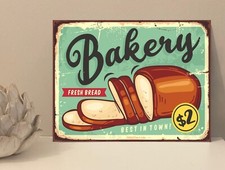 1x Bakery Bread Rustic Retro