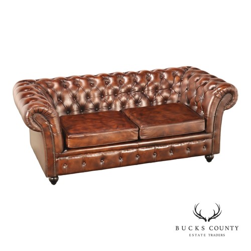 Chesterfield style brown - chesterfield,
