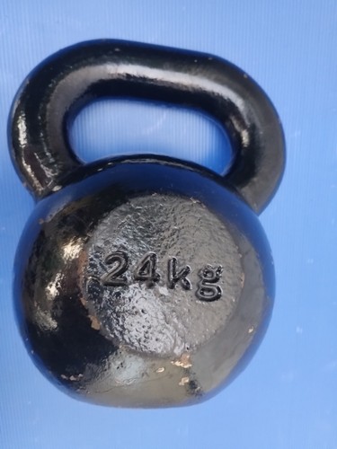 Cast iron kettlebell kg - cast,