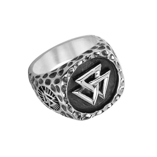 Men viking valknut - viking, ring