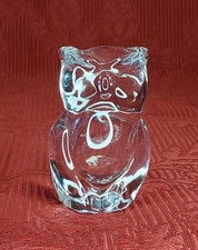 Owl Small Glass Owl Figurine. SW237