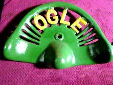 TRACTOR OGLE RARE SEAT IMPLEMENT FARM PLOUGH VINTAGE MANCAVE PUB BAR STOOL