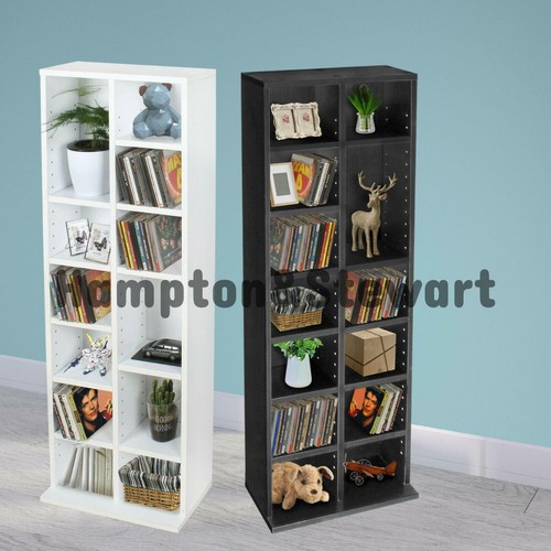 Black white storage cabinet - cabinet, cd