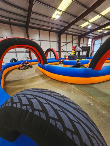 Commercial inflatable kart - commercial, go
