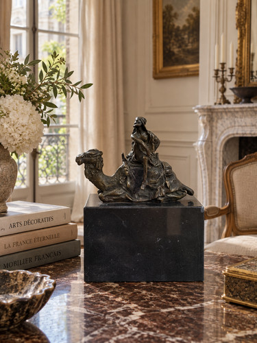 Bronze sculpture man - a,