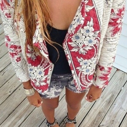 A319 zara blazer printed - a319,