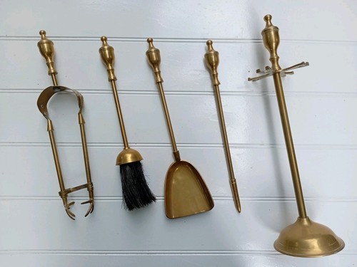 Antique brass companion - antique,