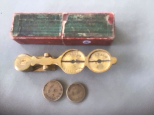Set antique brass possibly - antique, (possibly