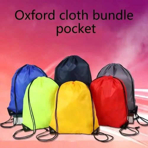 Nylon drawstring rucksack - drawstring,