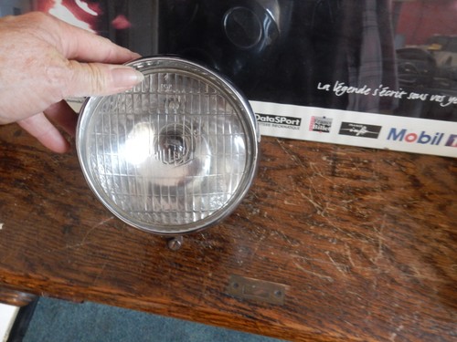 Vintage miller headlamp - miller, 5"