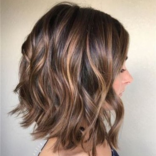 Ombre brown bob short - bob,