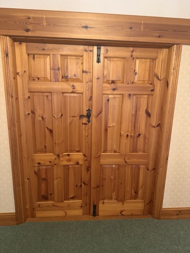 Internal door solid - door, wood