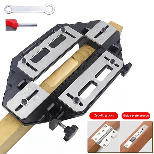 Door hinge jig lock guide - hinge,
