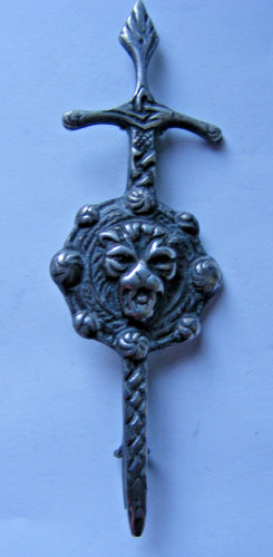 Vintage hallmarked silver kilt