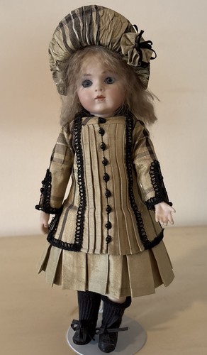 Antique reproduction bru doll - antique,