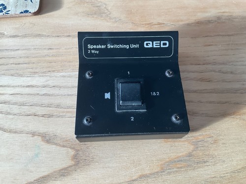 Qed speaker switching unit - qed,