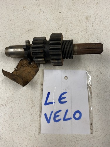 Velocette gear box shaft - gear,