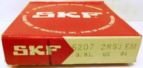 Skf 6207 2rsj bearing - skf, 35