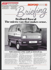 Bedford Rascal Briefing 1988