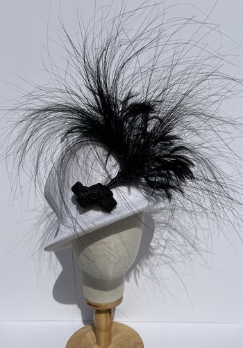 Philip treacy white with - treacy, black
