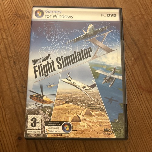 Flight simulator dvd - x, game