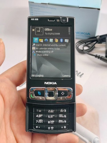 Nokia n95 8gb 5mp wifi - 8gb,