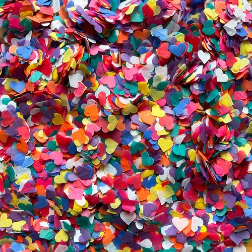 Biodegradable heart wedding - heart,