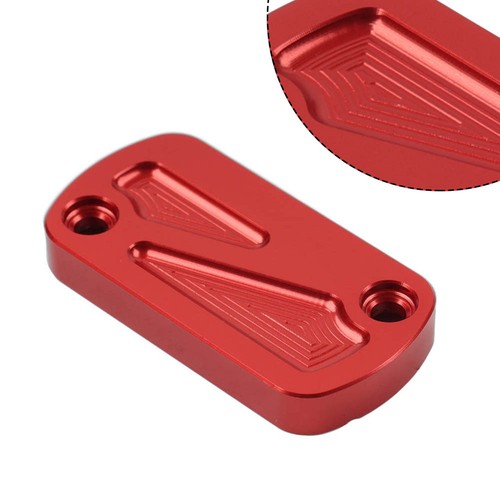 Red brake fluid reservoir cap - brake,