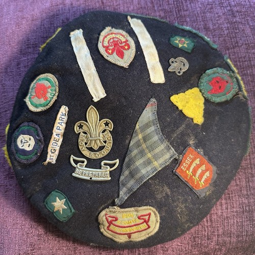 1950s boy scouts - boy, hat