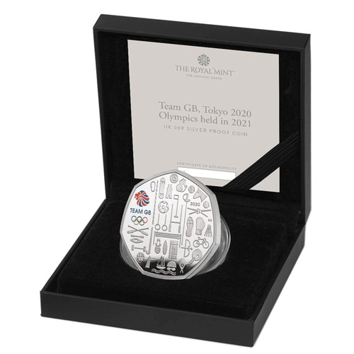 Team 2021 50p silver - uk,
