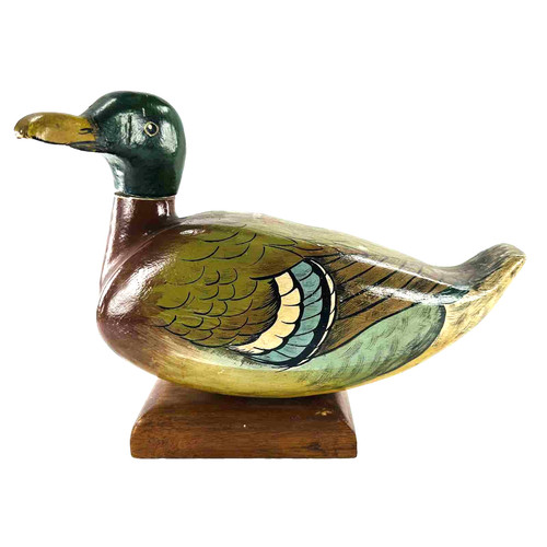 Folk art wooden - folk, duck