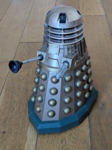 Doctor who gold bronze - who, 12”