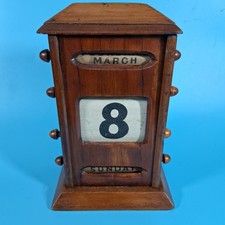 Edwardian Walnut Perpetual