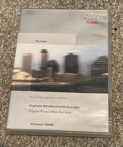 Audi 2008 sat nav disc - 2008, europe