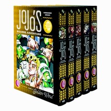 JoJo's Bizarre Adventure Part 5- Golden Wind Series 5 Books Collection Set (1-5)