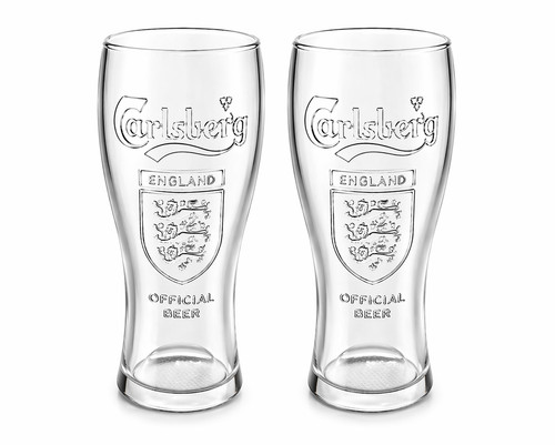 Carlsberg pint glass set - carlsberg, –
